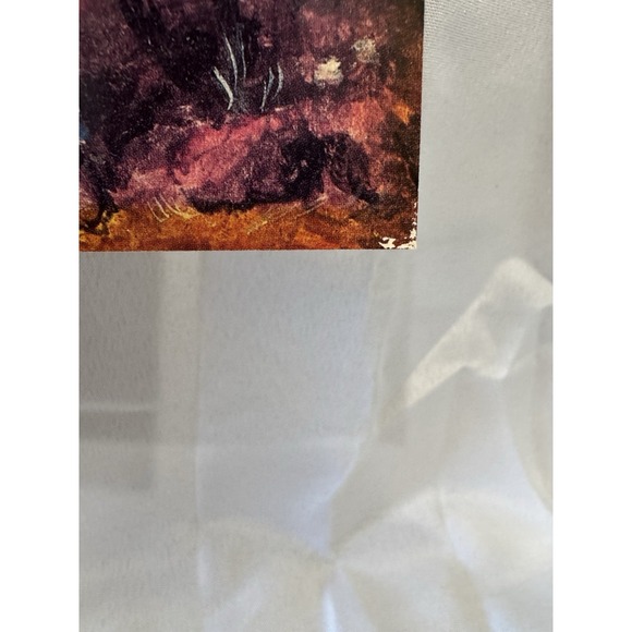 Mr. Toad Blue Boy Disneyland Gallery Art Card 1982 Framed Mr Toad's Wild ride - Picture 10 of 16